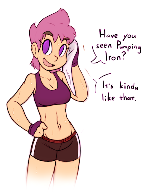 How much do Cel and Perp exercise to stay in shape?